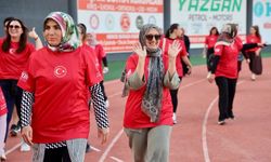 Niğde'de akşam yürüyüşleri hafta içi her gün devam ediyor