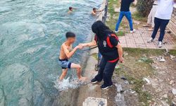 Sulama kanalına giren 7 kişiye 25 bin 942 TL ceza