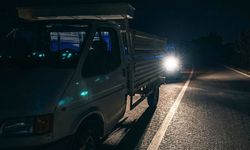 Çalınan kamyonet terk edilmiş halde bulundu