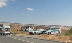 Ankara-Niğde Otoyolu'nda otobüs kazası: Çok sayıda yaralı var