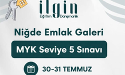 Niğde'de MYK belgesi için sınav düzenlenecek