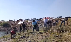 Uluağaç Göleti'nde örnek davranış: Doğaya sahip çıktılar