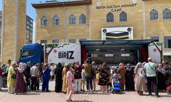 Niğde’de çocuklar eğlence tırında buluştu