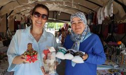Kadınlar el emeği ürünlerini kazanca dönüştürüyor