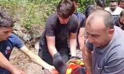 İçme suyu çalışmasında düşen işçi yaralandı
