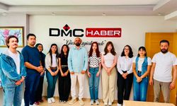 Üniversite öğrencileri DMC Haber'de staja başladı
