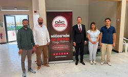 Başkan Baran'dan DMC Haber standına ziyaret
