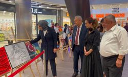 Niğde'de 15 Temmuz ruhu tuvallere yansıdı