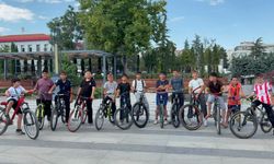 Çocuklar yaz tatilini pedal çevirerek geçiriyor