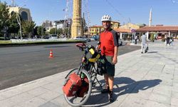 13 yıllık bisiklet tutkunu, en büyük hayali için dünyayı pedallayacak