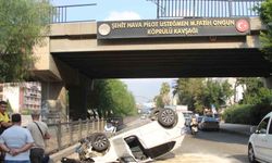 Otomobil köprüden yola düştü: 1 yaralı