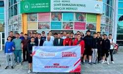 Niğdeli öğrenciler "Bir Destandır Çanakkale" programında