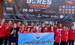Çamardılı güreşçiler tam 12 madalya kazandı