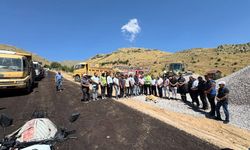 Zindan Vadisi ve yayla yollarında asfalt çalışması başlatıldı