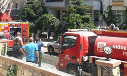 Şahsüleyman Mahallesi'nde çatı katında yangın