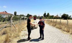 Hayvanları kaybolan çiftçinin yardımına Jandarma ekipleri koştu