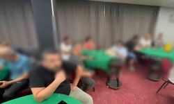 Düğün salonu görünümlü kumarhaneye baskın