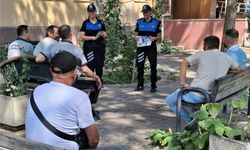 Niğde’de polis ekipleri vatandaşları tek tek uyardı