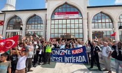 Filistin'e destek konvoyu Niğde'de yoğun katılımla karşılandı