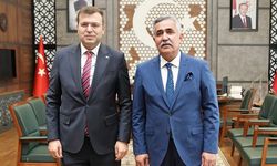 KGF Yönetim Kurulu Başkanı Özegen'den Vali Akmeşe'ye ziyaret