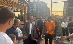 Başkan Özdemir, Gençlik Parkı'nda çocuklarla buluştu