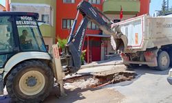 Niğde’de su arızası sonrası yol düzenleniyor