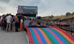 Gebere’de yeni kaydırak için uzun kuyruklar oluştu