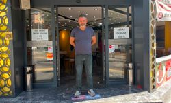 Niğde’de esnaf bayrakları yere serdi