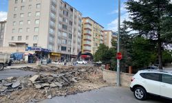Özbelde’de yol çalışması: Trafik kontrollü sağlanıyor