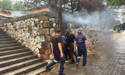 Niğde’de yakılan ateş ekipleri harekete geçirdi