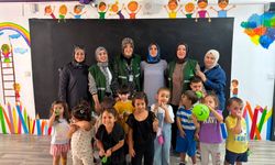 Niğde’de kreş öğrencilerine Yeşilay tanıtımı