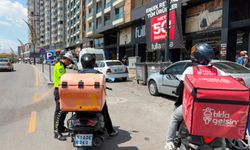 Niğde’de motosiklet sürücülerine yönelik denetim