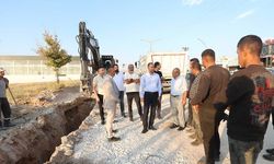 Başkan Özdemir şehir genelindeki projeleri sahada denetledi