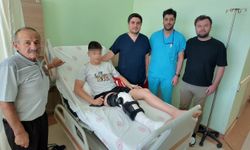 Niğde’de çocuk hastaya özel ön çapraz bağ ameliyatı