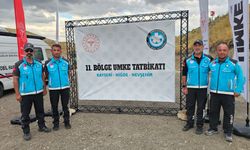 Niğde UMKE ekibi Kayseri'deki bölge tatbikatında görev aldı