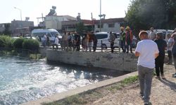 Sulama kanalında kaybolan kişi aranıyor