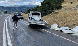 İki ayrı trafik kazasında 2 kişi yaralandı