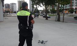 Niğde'de trafik havadan denetlendi