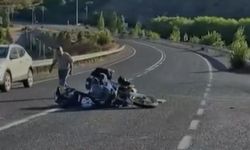Çamardı'da motosiklet ile otomobil çarpıştı