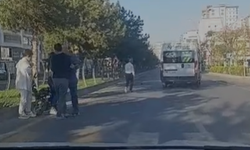 Niğde’de servis aracı elektrikli bisiklete çarptı