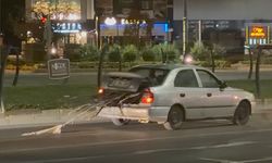 Niğde-Bor yolunda görenleri şaşırtan görüntü