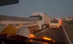 Ulukışla'da 5 tır zincirleme kazaya karıştı