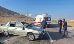 Niğde’de otomobil takla attı: 5 yaralı