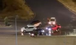 Yağmur kazayı beraberinde getirdi: 3 araç çarpıştı