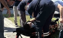 Motosiklet kazası: 1 yaralı