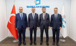 Cumhurbaşkanlığı İletişim Başkanı Burhanettin Duran Basın İlan Kurumu’nu ziyaret etti