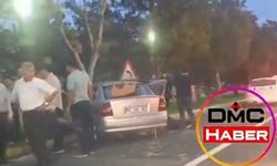 Bor’da fec* kaza orta refüjdeki ağaçlara çarptı