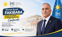 Ahmet Eşref Fakıbaba Yarın Niğde’ye Geliyor