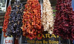 Kış hazırlığı yapan Niğdeliler kurutmalıklara yöneldi