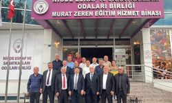 Başkan Yiğiner Niğde’de esnaf teşkilatıyla buluştu